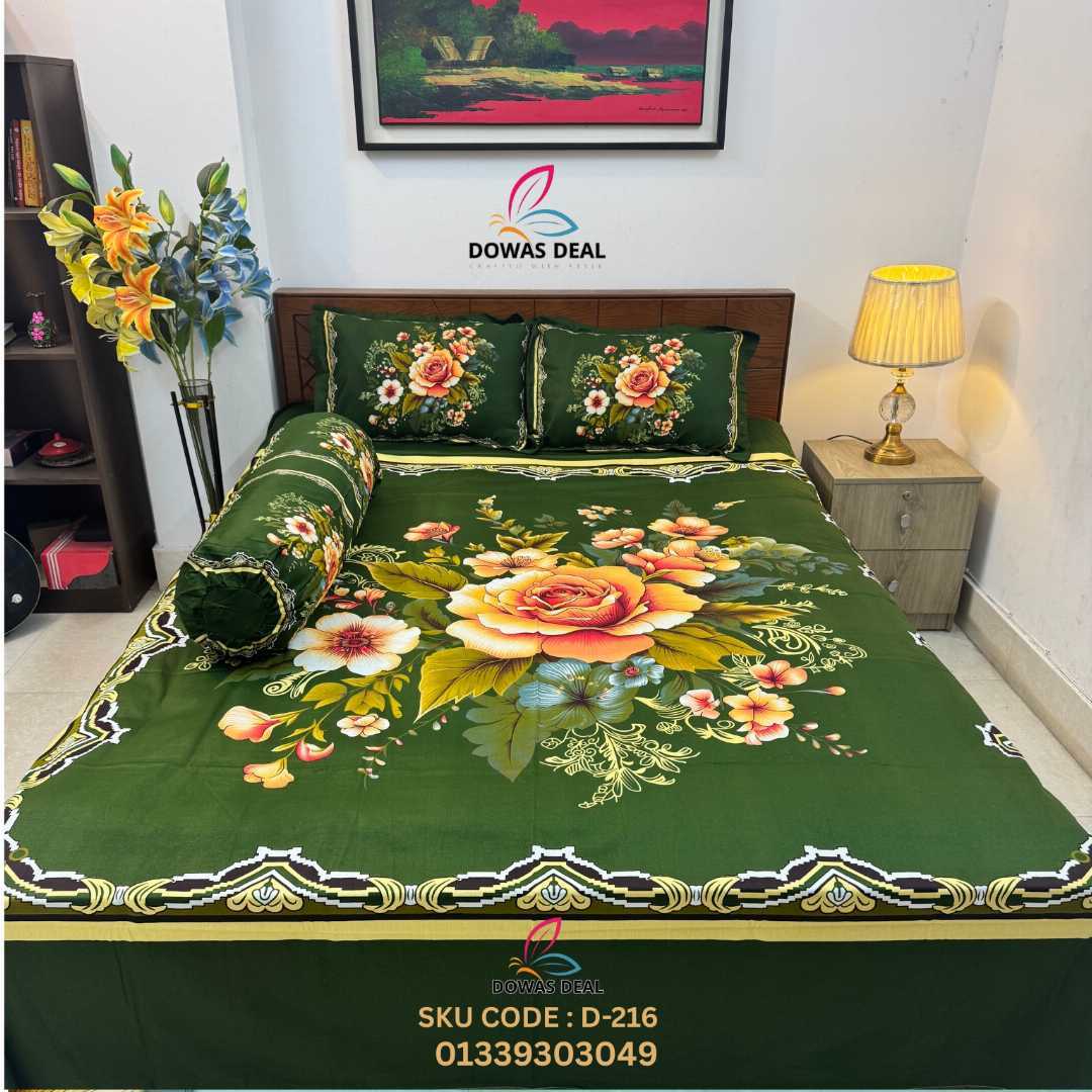 ,Luxury,King,size,Bed,Sheet,with,Matching,Pillow,covers