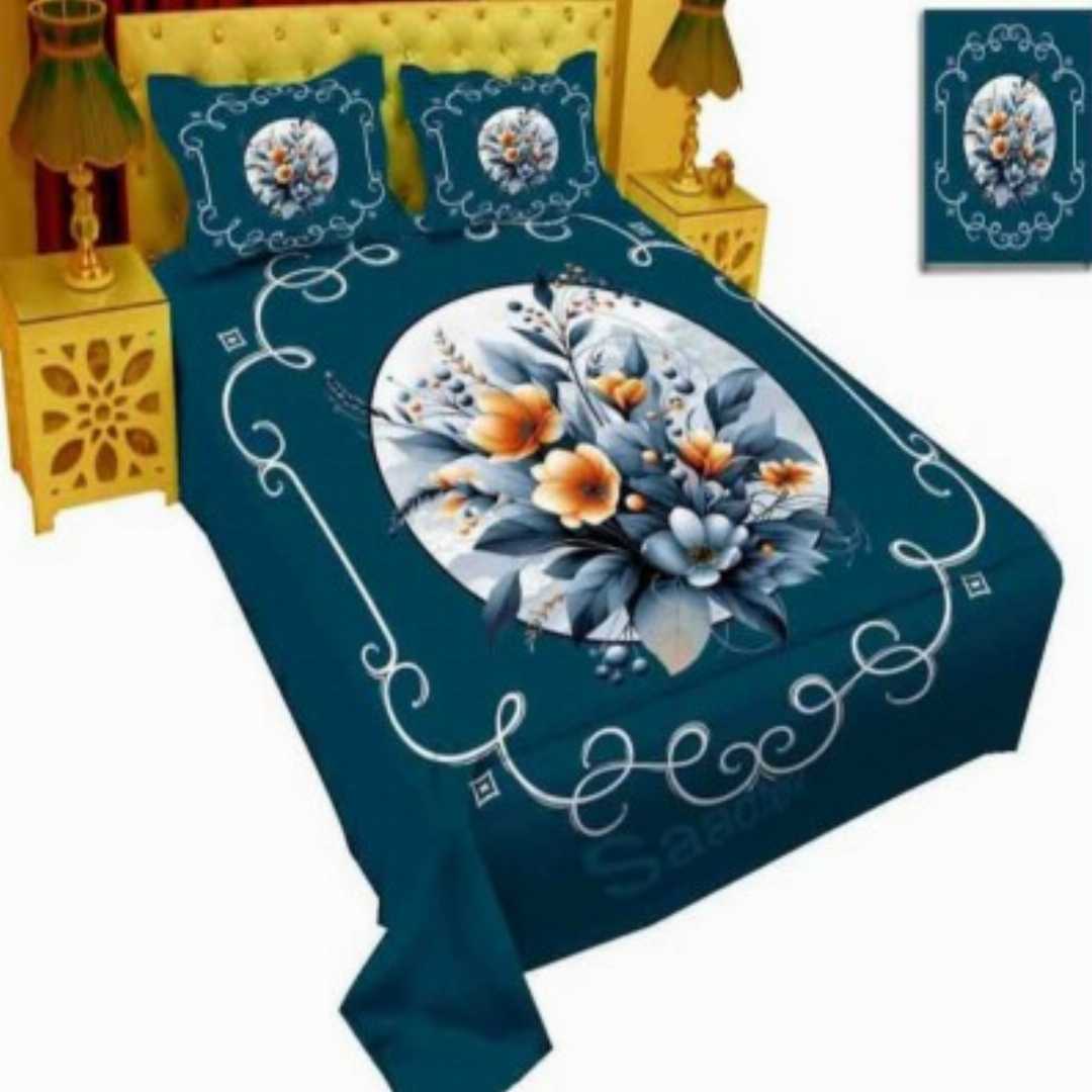 ,Luxury,King,size,Bed,Sheet,with,Matching,Pillow,covers