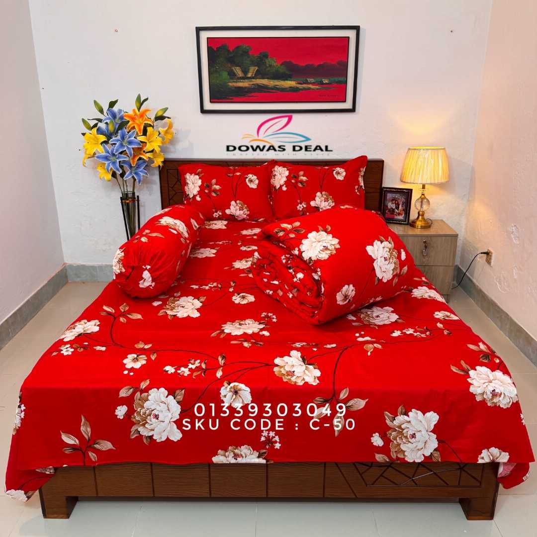 Premium,Quality,Twill,Cotton,Comforter,5,Pcs,Set,comforter, comforter set, soft bedding, warm comforter, premium comforter Bangladesh,  cotton comforter, bedding set, winter blanket, stylish bedding
