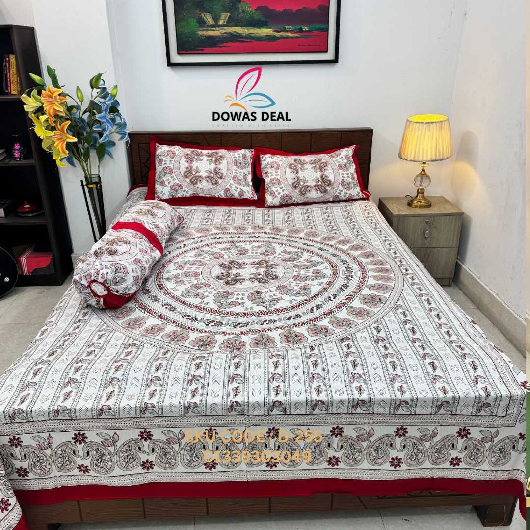 ,Luxury,King,size,Bed,Sheet,with,Matching,Pillow,covers
