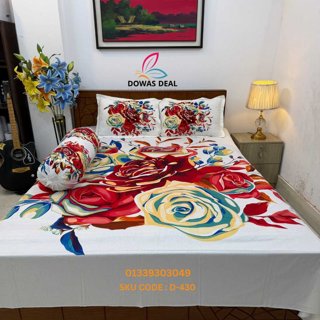 ,Luxury,King,size,Bed,Sheet,with,Matching,Pillow,covers