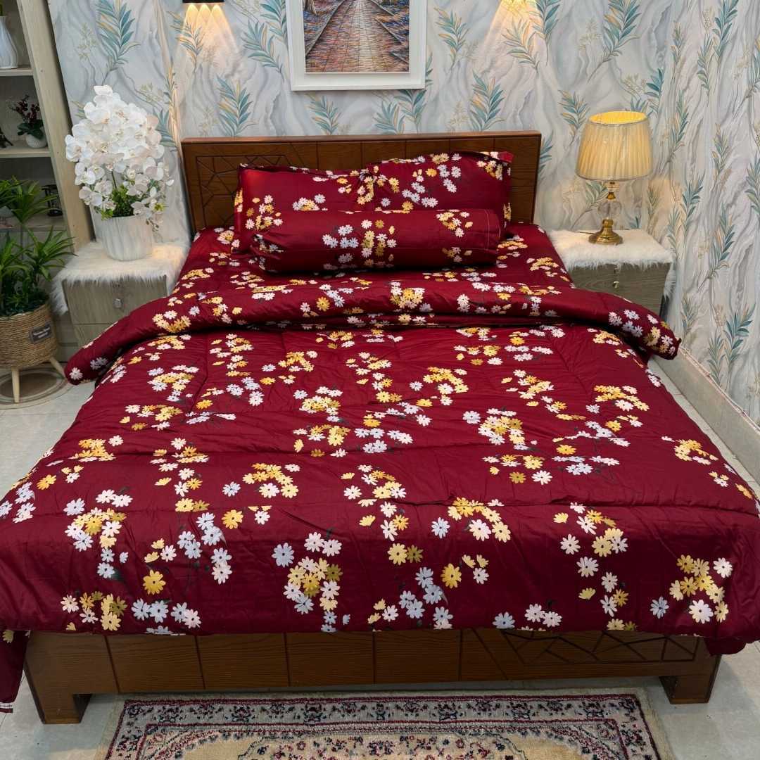 Premium,Quality,Twill,Cotton,Comforter,5,Pcs,Set,comforter, comforter set, soft bedding, warm comforter, premium comforter Bangladesh,  cotton comforter, bedding set, winter blanket, stylish bedding
