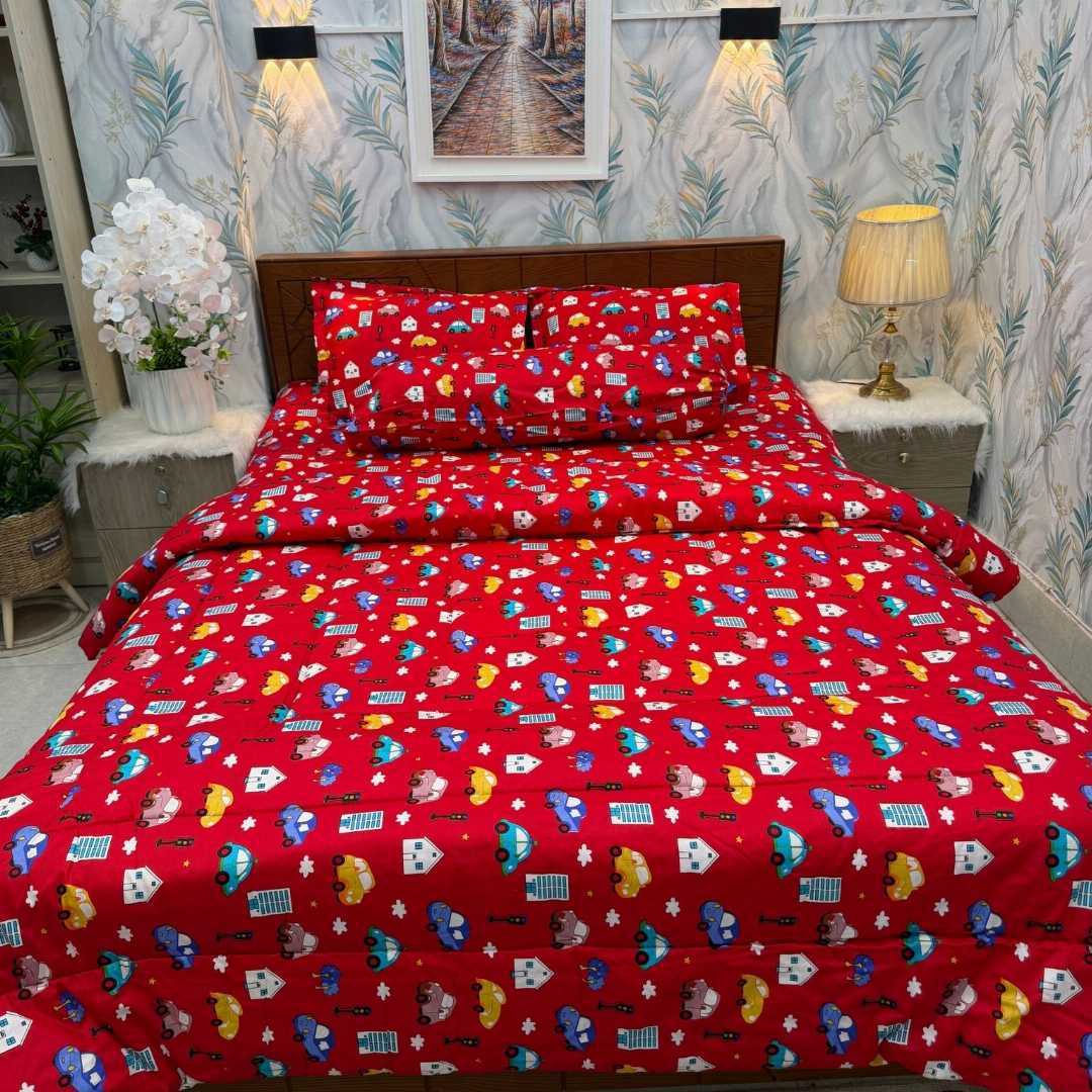 Premium,Quality,Twill,Cotton,Comforter,5,Pcs,Set,comforter, comforter set, soft bedding, warm comforter, premium comforter Bangladesh,  cotton comforter, bedding set, winter blanket, stylish bedding
