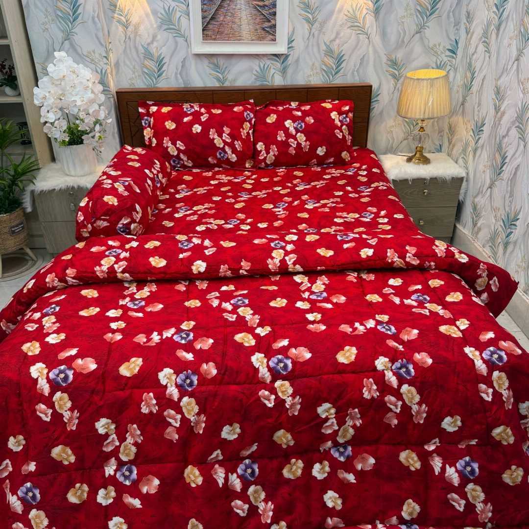 Premium,Quality,Twill,Cotton,Comforter,5,Pcs,Set,comforter, comforter set, soft bedding, warm comforter, premium comforter Bangladesh,  cotton comforter, bedding set, winter blanket, stylish bedding
