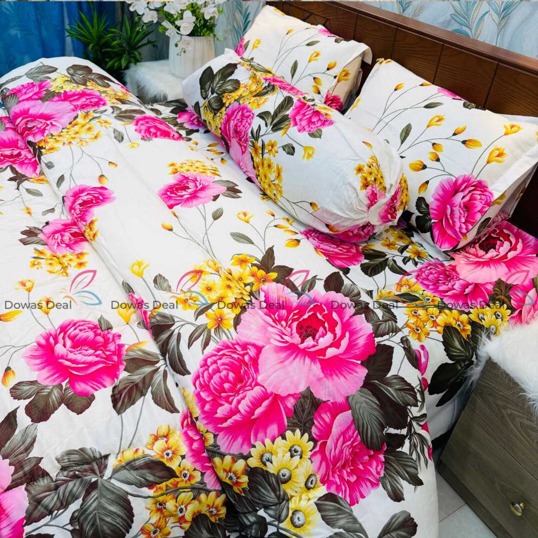 Premium,Quality,Twill,Cotton,Comforter,5,Pcs,Set,comforter, comforter set, soft bedding, warm comforter, premium comforter Bangladesh, cotton comforter, bedding set, winter blanket, stylish bedding