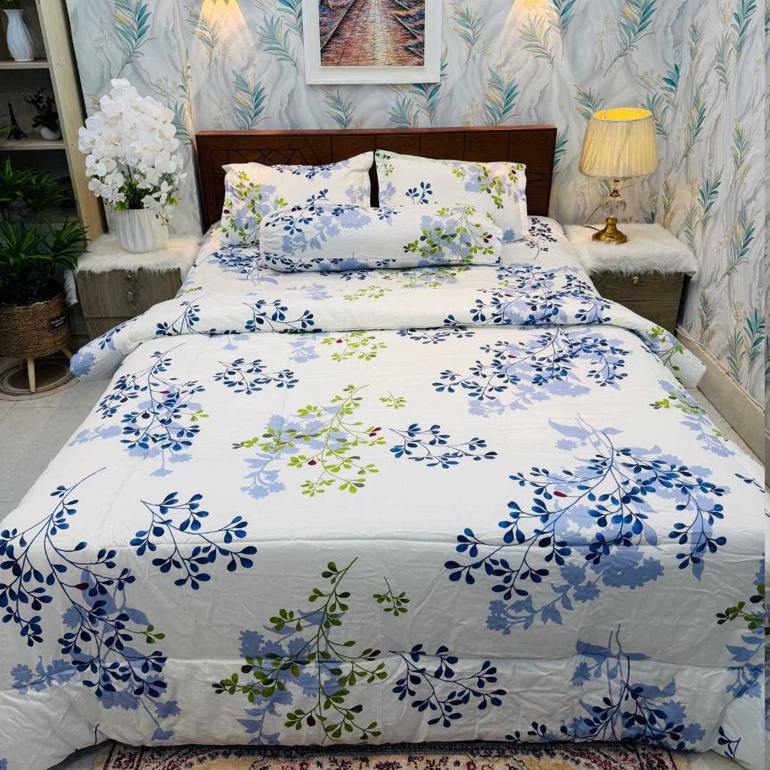Premium,Quality,Twill,Cotton,Comforter,5,Pcs,Set,comforter, comforter set, soft bedding, warm comforter, premium comforter Bangladesh,  cotton comforter, bedding set, winter blanket, stylish bedding
