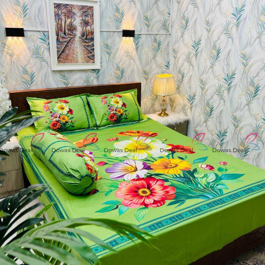 ,Luxury,King,size,Bed,Sheet,with,Matching,Pillow,covers