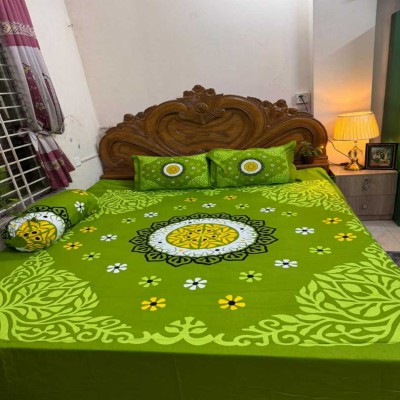 Luxury King size Bed Sheet with Matching Pillow covers