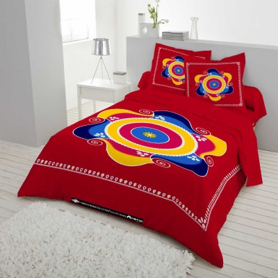 Luxury King size Bed Sheet with Matching Pillow covers