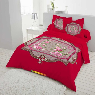 Luxury King size Bed Sheet with Matching Pillow covers