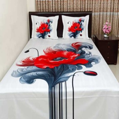 Luxury King size Bed Sheet with Matching Pillow covers