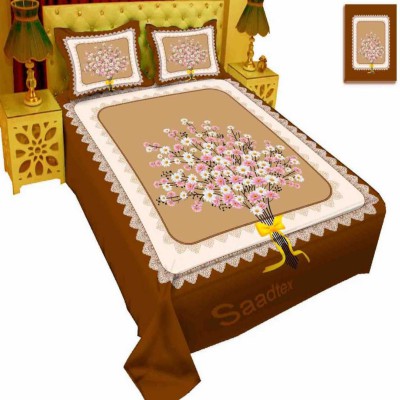 Luxury King size Bed Sheet with Matching Pillow covers
