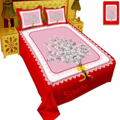 Luxury King size Bed Sheet with Matching Pillow covers