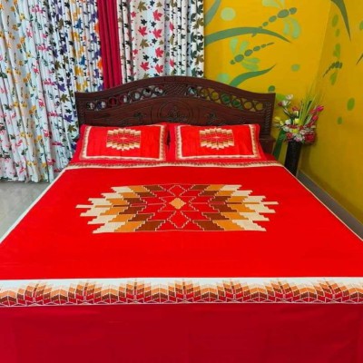 Luxury King size Bed Sheet with Matching Pillow covers