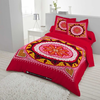 Luxury King size Bed Sheet with Matching Pillow covers