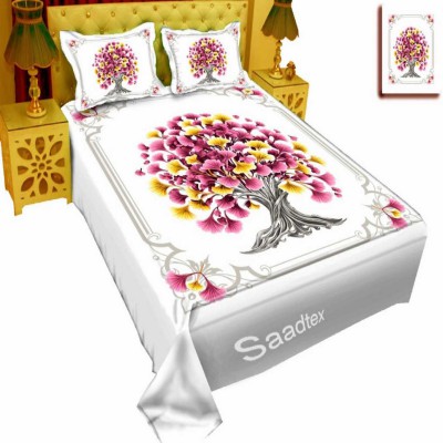 Luxury King size Bed Sheet with Matching Pillow covers