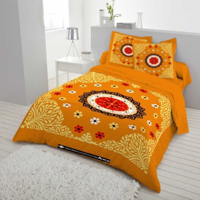 Luxury King size Bed Sheet with Matching Pillow covers