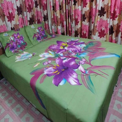 Luxury King size Bed Sheet with Matching Pillow covers