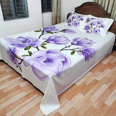 Luxury King size Bed Sheet with Matching Pillow covers