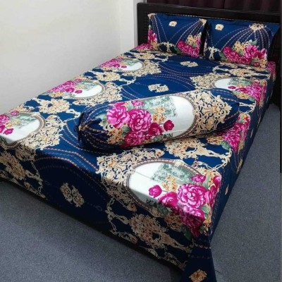 Luxury King size Bed Sheet with Matching Pillow covers