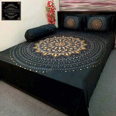 Luxury King size Bed Sheet with Matching Pillow covers