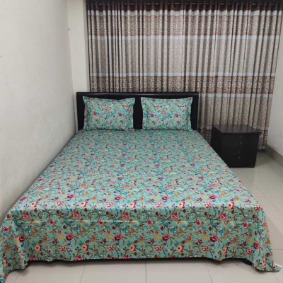 Luxury King size Bed Sheet with Matching Pillow covers