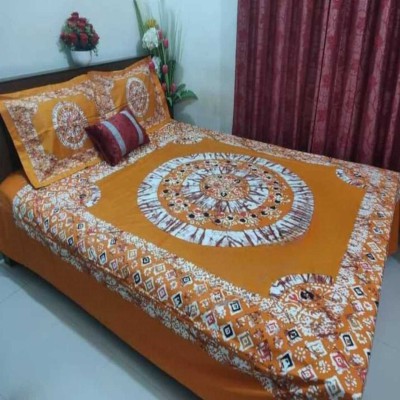 Luxury King size Bed Sheet with Matching Pillow covers