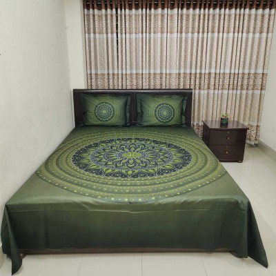 Luxury King size Bed Sheet with Matching Pillow covers