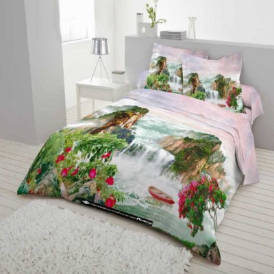 Luxury King size Bed Sheet with Matching Pillow covers
