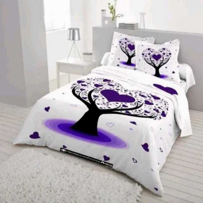 Luxury King size Bed Sheet with Matching Pillow covers