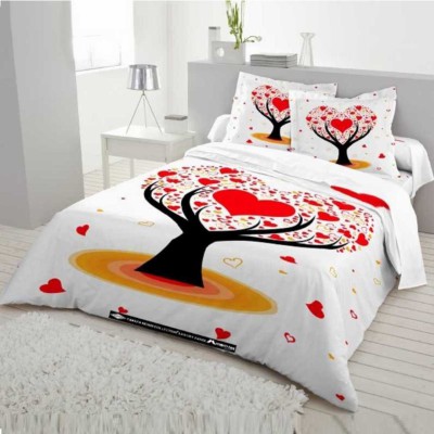 Luxury King size Bed Sheet with Matching Pillow covers