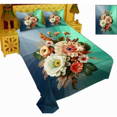 Luxury King size Bed Sheet with Matching Pillow covers