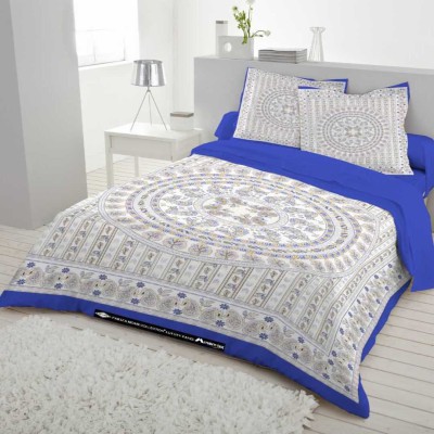 Luxury King size Bed Sheet with Matching Pillow covers