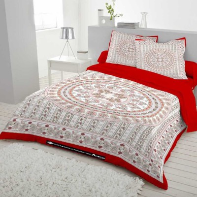 Luxury King size Bed Sheet with Matching Pillow covers