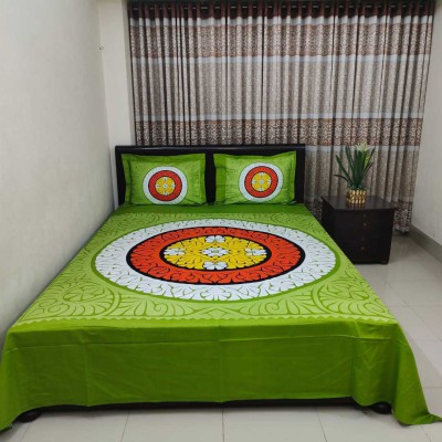 Luxury King size Bed Sheet with Matching Pillow covers