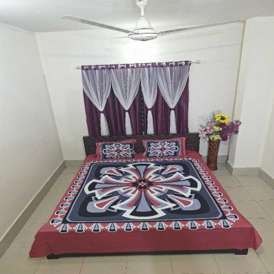 Luxury King size Bed Sheet with Matching Pillow covers