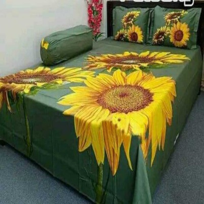Luxury King size Bed Sheet with Matching Pillow covers