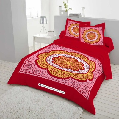 Luxury King size Bed Sheet with Matching Pillow covers