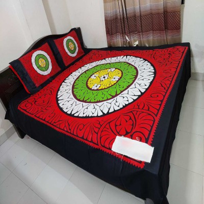 Luxury King size Bed Sheet with Matching Pillow covers