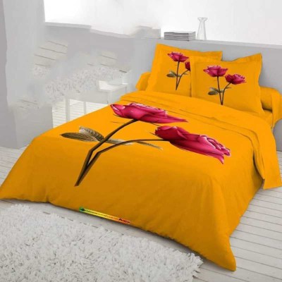 Luxury King size Bed Sheet with Matching Pillow covers