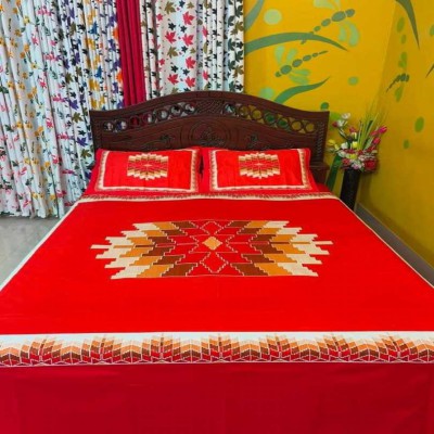 Luxury King size Bed Sheet with Matching Pillow covers