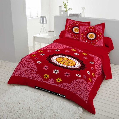 Luxury King size Bed Sheet with Matching Pillow covers