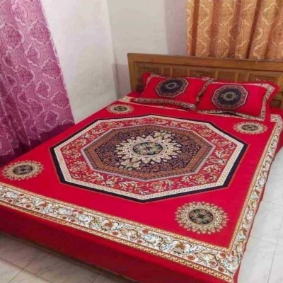 Luxury King size Bed Sheet with Matching Pillow covers