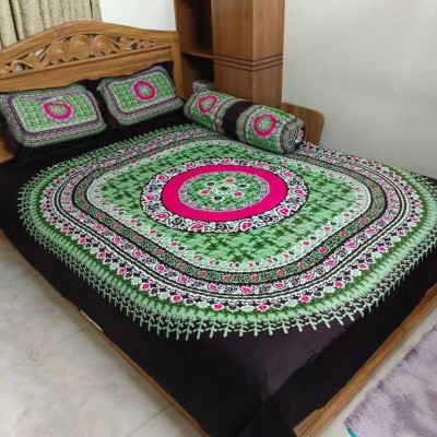 Luxury King size Bed Sheet with Matching Pillow covers