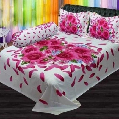 Luxury King size Bed Sheet with Matching Pillow covers