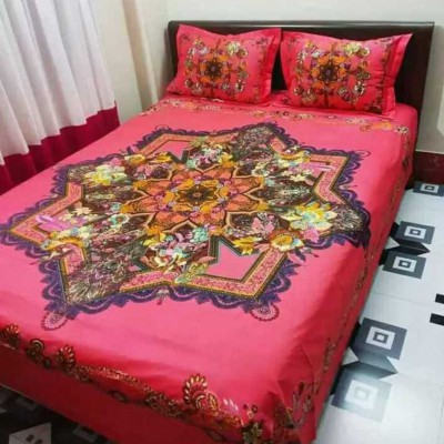 Luxury King size Bed Sheet with Matching Pillow covers