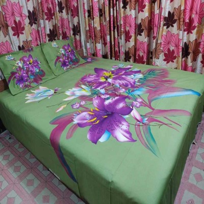 Luxury King size Bed Sheet with Matching Pillow covers