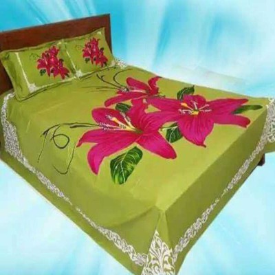 Luxury King size Bed Sheet with Matching Pillow covers