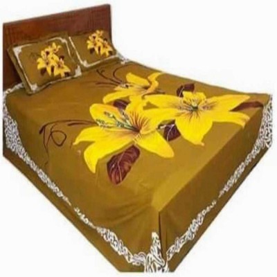 Luxury King size Bed Sheet with Matching Pillow covers