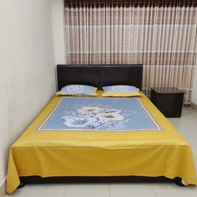 Luxury King size Bed Sheet with Matching Pillow covers
